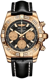 Breitling Chronomat 41 Czarny/Skóra Ø41 mm HB0140AA-BA53-428X-H18BA.1