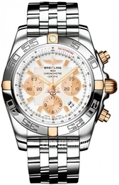 Breitling Chronomat 44 Biały/Stal Ø44 mm IB011012-A696-375A