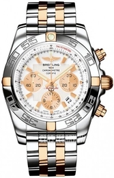Breitling Chronomat 44 Biały/Stal Ø44 mm IB011012-A696-375C