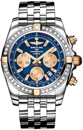Breitling Chronomat 44 Niebieski/Stal Ø44 mm IB011053-C790-375A