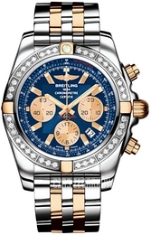 Breitling Chronomat 44 Niebieski/Stal Ø44 mm IB011053-C790-375C