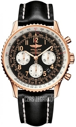 Breitling Navitimer 01 Czarny/Skóra Ø43 mm RB012012-BB07-435X-R20BA.1