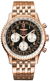 Breitling Navitimer 01 Czarny/18 karatowe różowe złoto Ø43 mm RB012012-BB07-447R