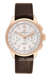 Breitling Premier B09 Chronograph 40 Szampański/Skóra Ø40 mm RB0930371G1P1