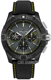 Breitling Avenger B01 Chronograph 44 Night Mission Bloodhounds Szary/Skóra Ø44 mm SB01472A1B1X1