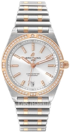 Breitling Chronomat Automatic 36 Biały/18 karatowe różowe złoto Ø36 mm U10380591A1U1