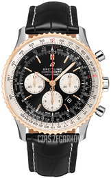 Breitling Navitimer 1 B01 Chronograph 46 Czarny/Skóra Ø46 mm UB0127211B1P2