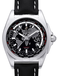 Breitling Czarny/Skóra Ø44 mm WB3510U4-BD94-435X-A20BA.1