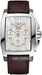 Breitling for Bentley Flying B Chronograph Srebrny/Skóra 58.2x38.5 mm A4436512-G632-479X-A20BA.1