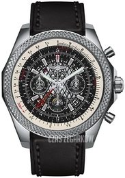Breitling for Bentley B04 GMT Czarny/Skóra Ø49 mm AB043112-BC69-478X-A20BA.1