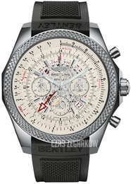 Breitling for Bentley B04 GMT Srebrny/Guma Ø49 mm AB043112-G774-220S-A20D.2