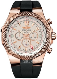 Breitling for Bentley GMT Srebrny/Guma Ø49 mm R4736212-G665-210S-R20D.3