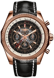 Breitling for Bentley B04 GMT Czarny/Skóra Ø49 mm RB043112-BC70-760P-R20BA.1
