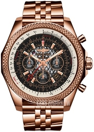 Breitling for Bentley B04 GMT Czarny/18 karatowe różowe złoto Ø49 mm RB043112-BC70-990R