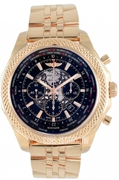 Breitling for Bentley B05 Unitime Czarny/18 karatowe różowe złoto Ø49 mm RB0521U4-BC66-990R