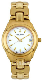 Bulova Accutron Biały/Stal w odcieniu złota Ø26 mm 27M02