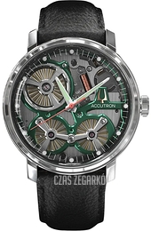 Bulova Accutron Zielony/Skóra Ø44 mm 2ES6A001