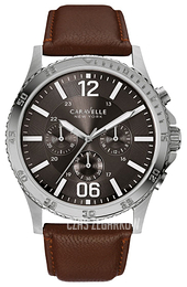 Bulova Caravelle Szary/Skóra Ø44 mm 43A128