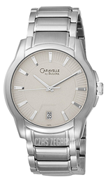 Bulova Caravelle Szary/Stal Ø42 mm 43B113