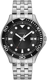 Bulova Caravelle Czarny/Stal Ø42.25 mm 43B162