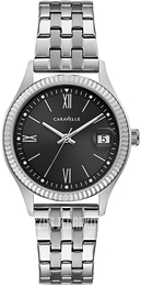 Bulova Caravelle Czarny/Stal Ø32 mm 43M115