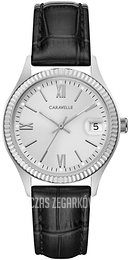 Bulova Caravelle Srebrny/Skóra Ø32 mm 43M116