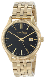 Bulova Caravelle Czarny/Stal w odcieniu złota Ø41 mm 44B105
