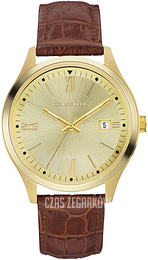 Bulova Caravelle Żółte złoto/Skóra Ø41 mm 44B119