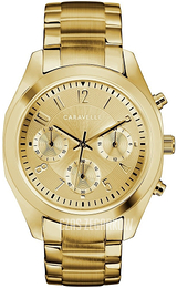 Bulova Caravelle Żółte złoto/Stal w odcieniu złota Ø36 mm 44L238