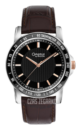 Bulova Caravelle Czarny/Skóra Ø42 mm 45A104