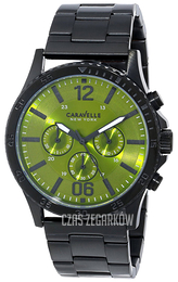 Bulova Caravelle Zielony/Stal Ø44 mm 45A107