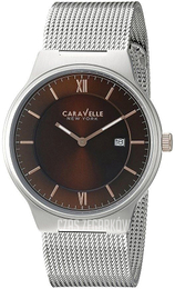 Bulova Caravelle Brązowy/Stal Ø40 mm 45B138