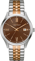 Bulova Brązowy/Stal w kolorze różowego złota Ø41 mm 45B139