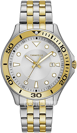 Bulova Caravelle Srebrny/Stal w odcieniu złota Ø42 mm 45B151