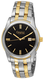 Bulova Czarny/Stal Ø38 mm 45B33