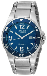 Bulova Caravelle Niebieski/Stal Ø38 mm 45B34