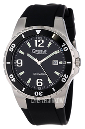 Bulova Caravelle Czarny/Guma Ø42 mm 45B35