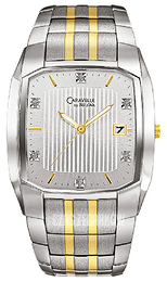 Bulova Caravelle Srebrny/Stal w odcieniu złota 45D000
