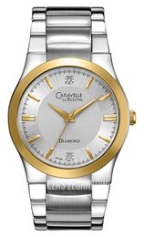 Bulova Caravelle Srebrny/Stal Ø41 mm 45D106