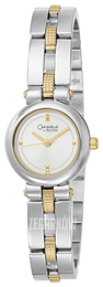 Bulova Caravelle Biały/Stal w odcieniu złota Ø23.5 mm 45L111