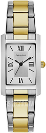 Bulova Caravelle Srebrny/Stal w odcieniu złota 45L167