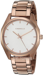 Bulova Srebrny/Stal w kolorze różowego złota Ø36 mm 45L179