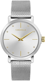 Bulova Caravelle Srebrny/Stal Ø36 mm 45L184