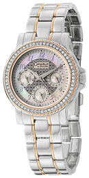 Bulova Caravelle Biały/Stal w kolorze różowego złota Ø34 mm 45N000