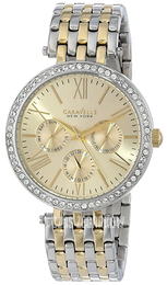 Bulova Caravelle Żółte złoto/Stal w odcieniu złota Ø38 mm 45N100