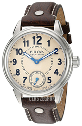 Bulova Dress Beżowy/Skóra Ø42 mm 63A121