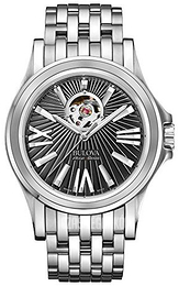 Bulova Czarny/Stal Ø40 mm 63A126