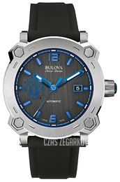 Bulova Accutron Czarny/Guma Ø42 mm 63B189