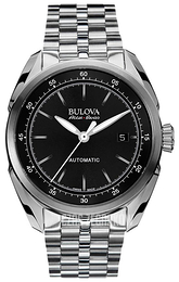Bulova Czarny/Stal Ø42.5 mm 63B193