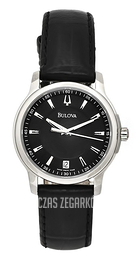 Bulova Accutron Czarny/Skóra Ø30 mm 63M101